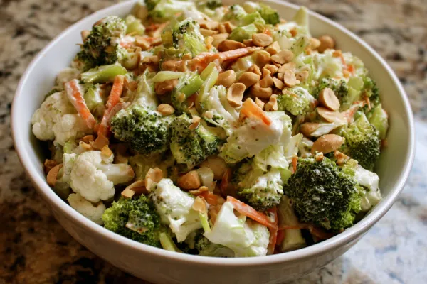 Bahçe meyve bahçesi salatası