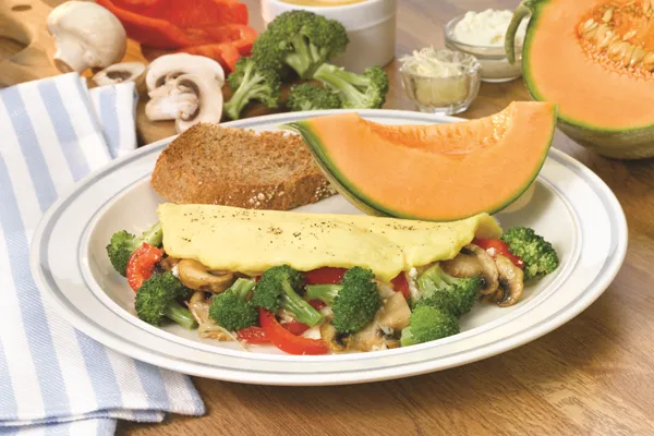 Brokolili omlet