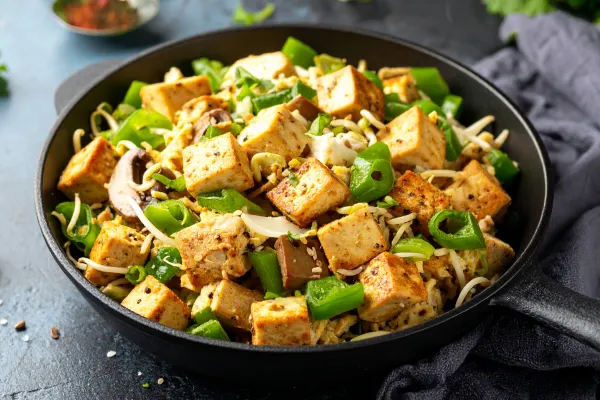 Çırpılmış tofu
