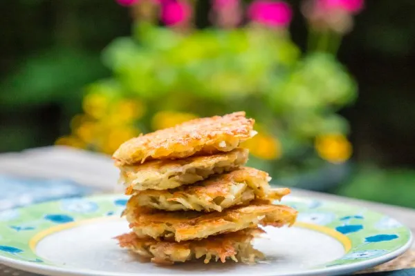 Kırmızı mercimekli latke