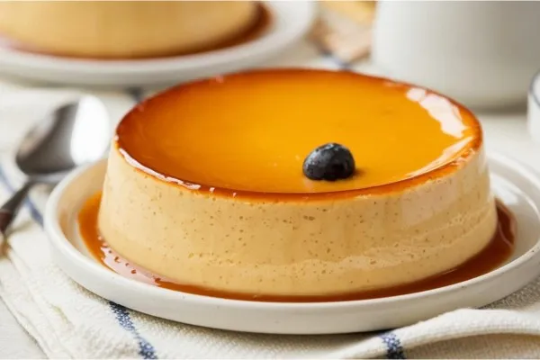 Klasik ballı flan