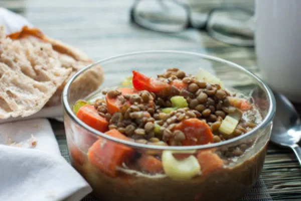 Lezzetli mercimek yahnisi