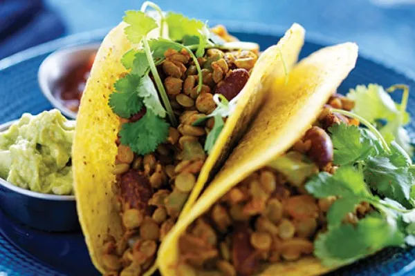 Mercimekli taco