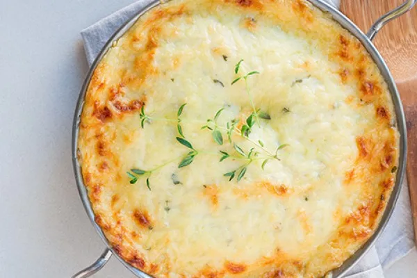 Patates ıspanak güveci