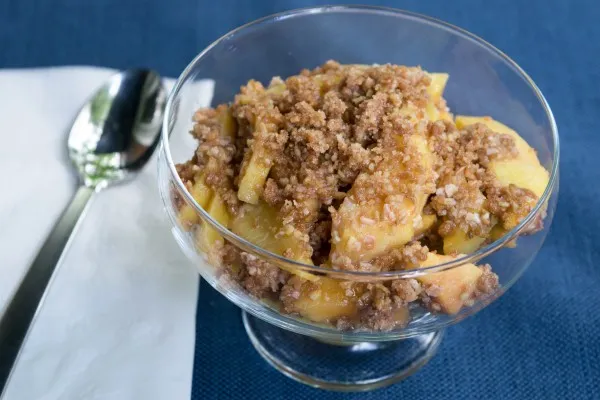 Şeftalili crisp