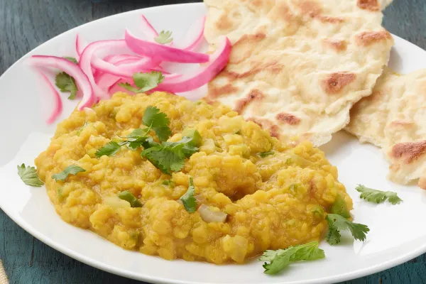 Soğanlı kırmızı mercimek | Masoor Dal