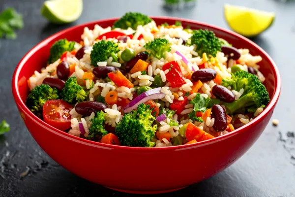 Şölen pirinç salatası