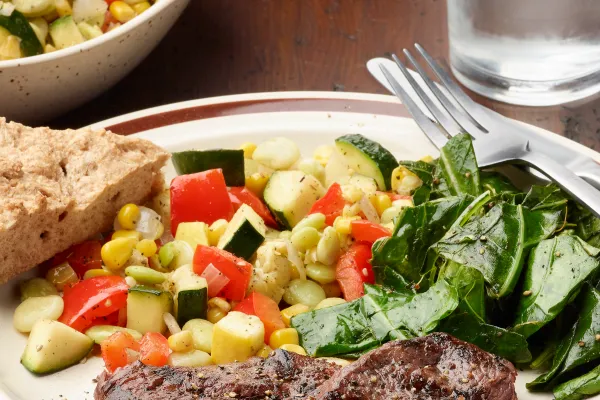 Sonbahar sebzeli succotash