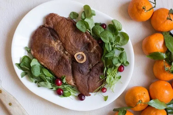 Turna yemişli jambon dilimi