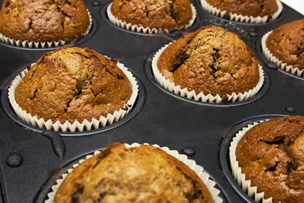 Zencefilli portakallı muffin